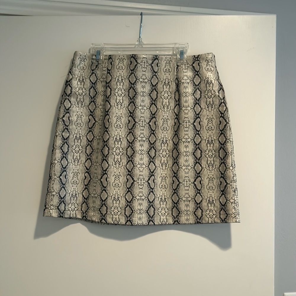 Snakeskin Skirt